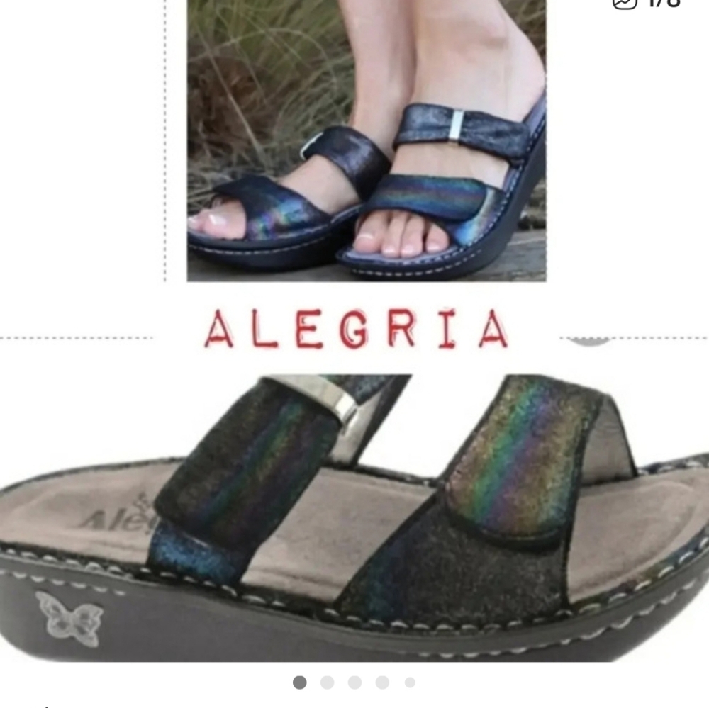 Alegria Rainbow comfort sandals 41 - Picture 3 of 10